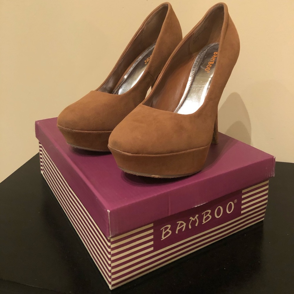 Bamboo Platform Heel